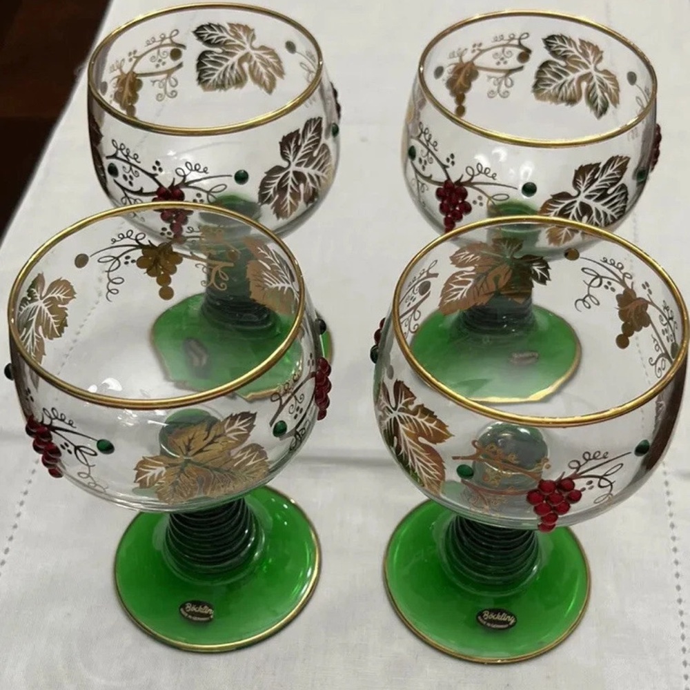 Bockling Wine Glasses Beehive glasses set of 4 Made in Germany